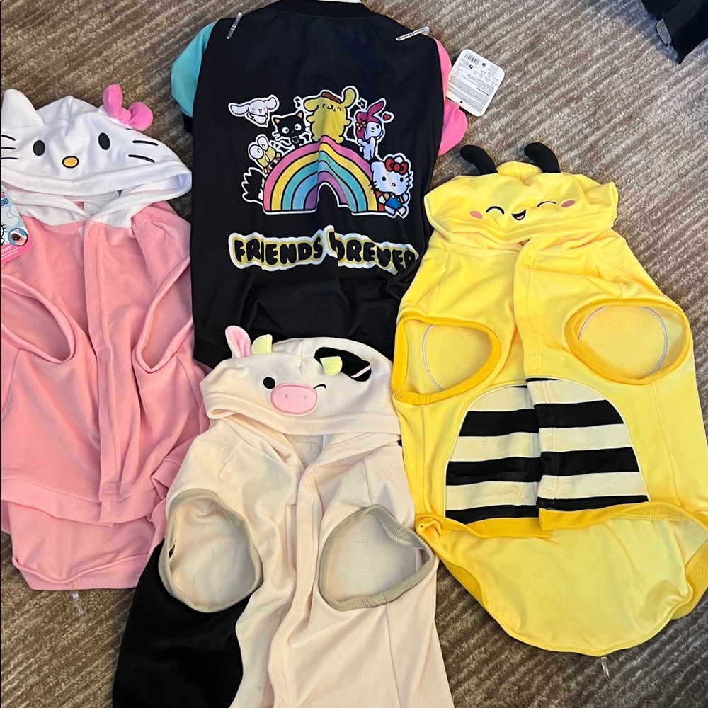 Cute Animal-Themed Pet Hoodies